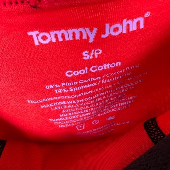 NWT‎ Tommy John Red Cool Cotton Boxer Briefs - Picture 7 of 7
